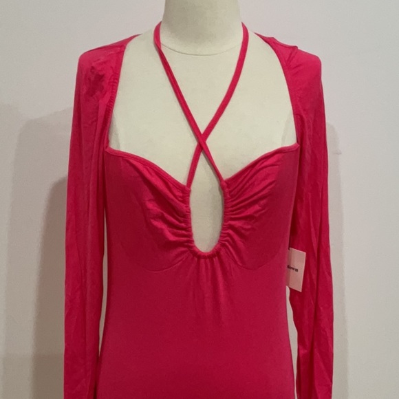 Superdown Storme Bodysuit in Pink, Size: L - Picture 7 of 9